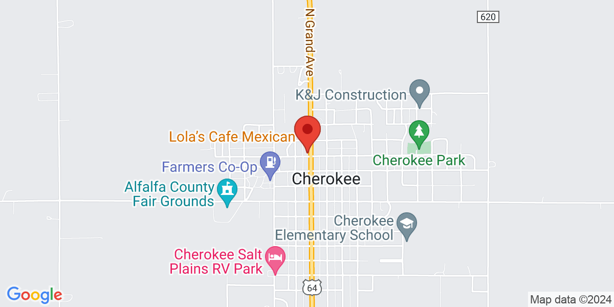 Map of Cherokee City-County Library